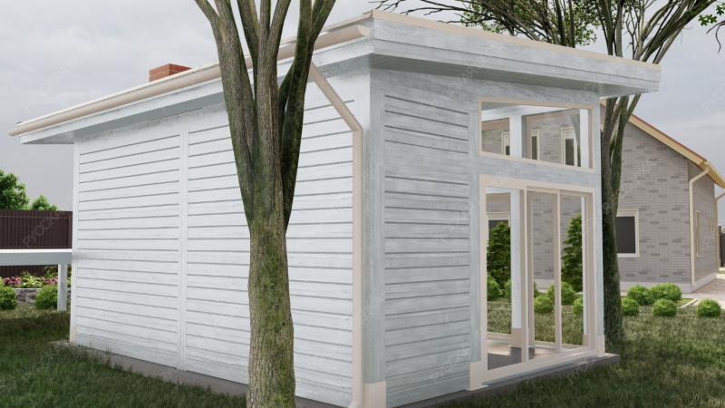 Закрытая беседка ЮНА