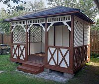 Прямоугольная беседка Малая Калифорния