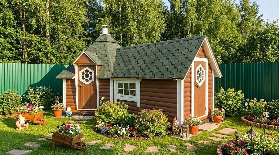 Гриль домик ОГОНЕК