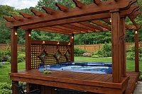 Пергола для бассейна Релакс
