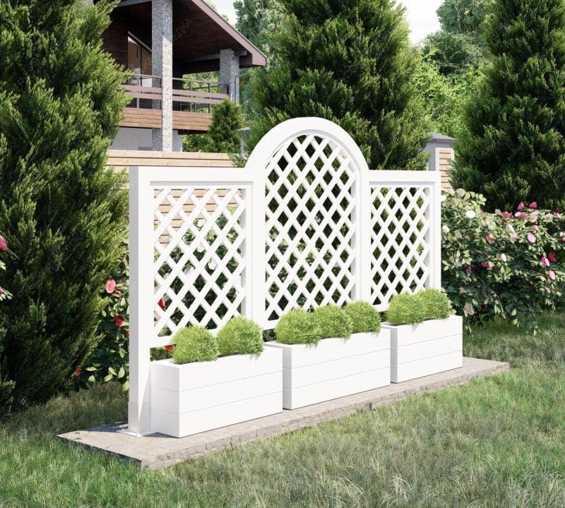 Деревянная шпалера Тимошкино