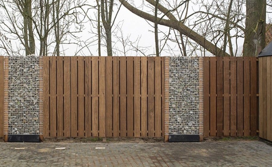 Забор №13 - шахматный прямой