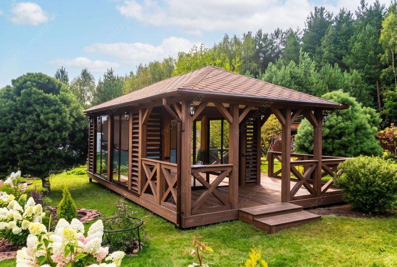 Застекленная беседка КАННА