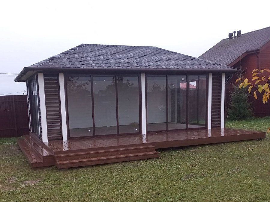 Застекленная беседка БАЛТИЙСКАЯ