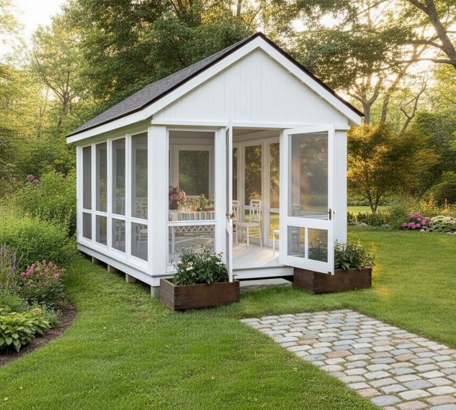 Закрытая беседка Лантана