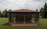 Закрытая беседка Балтика 5х6