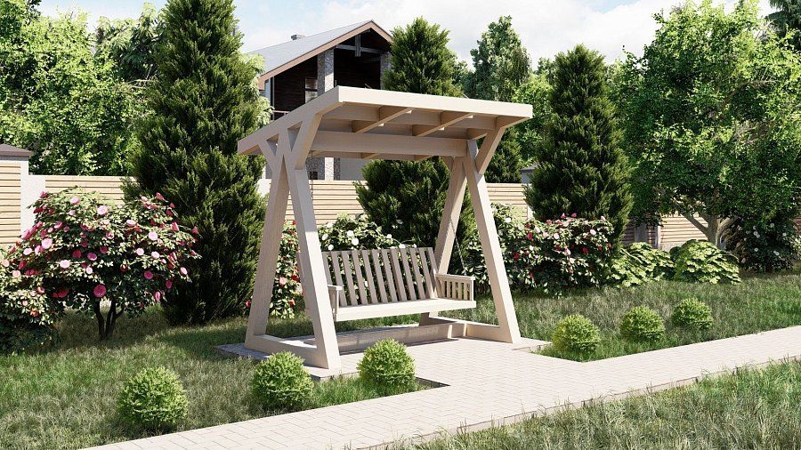 Садовые качели Рязанцы