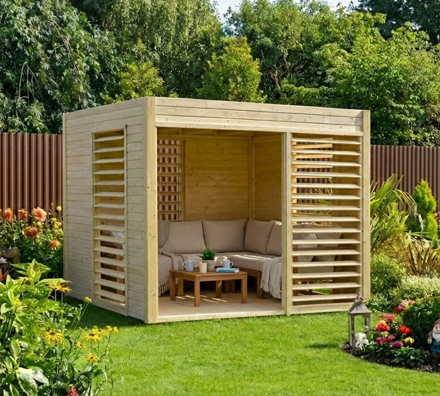 Современная беседка ИЗЯЩЕСТВО