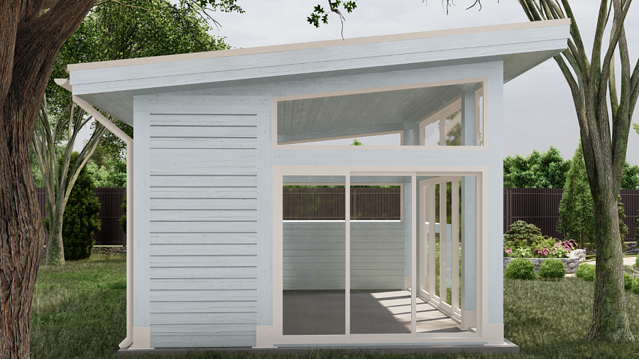 Закрытая беседка ЮНА