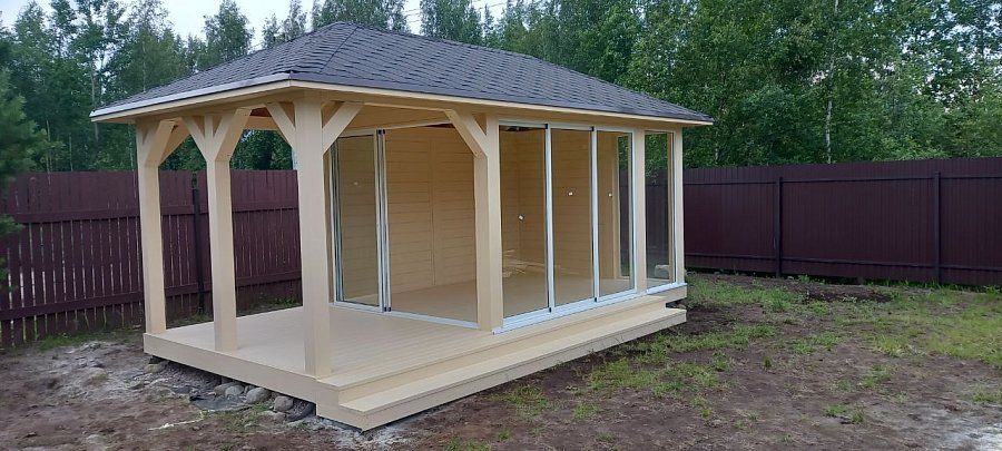 Застекленная беседка АРИАДНА