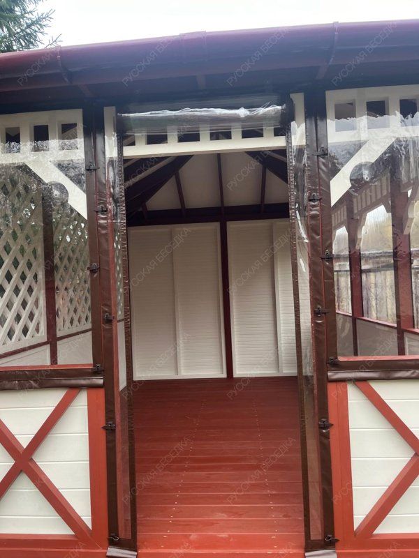 Прямоугольная беседка Малая Калифорния Лайт