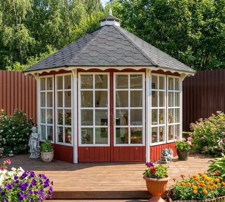 Гриль беседка Шотландия