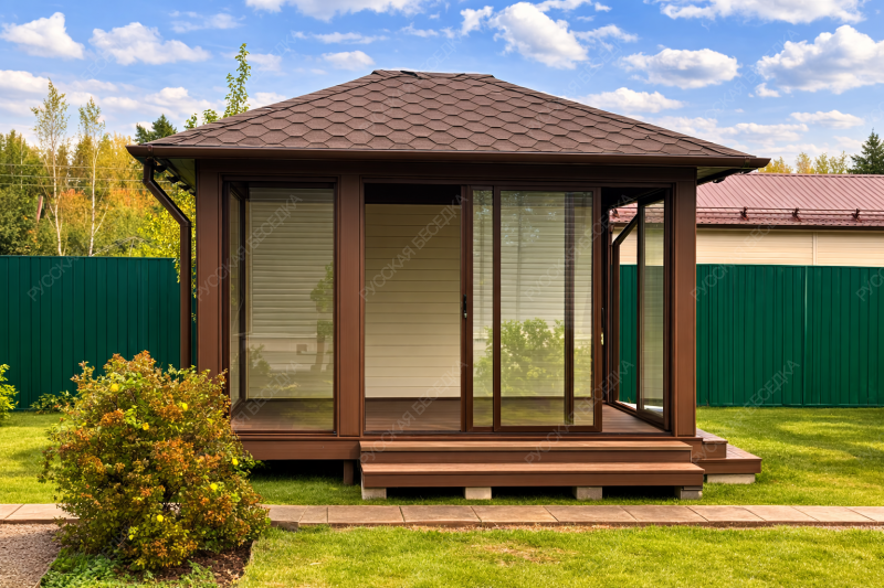 Застекленная беседка АННЭТ