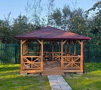 Квадратная беседка ЛОНДОН 4х4