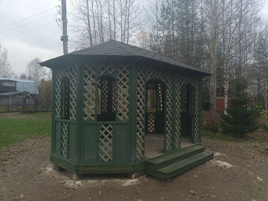 Овальная беседка ГРАНТ